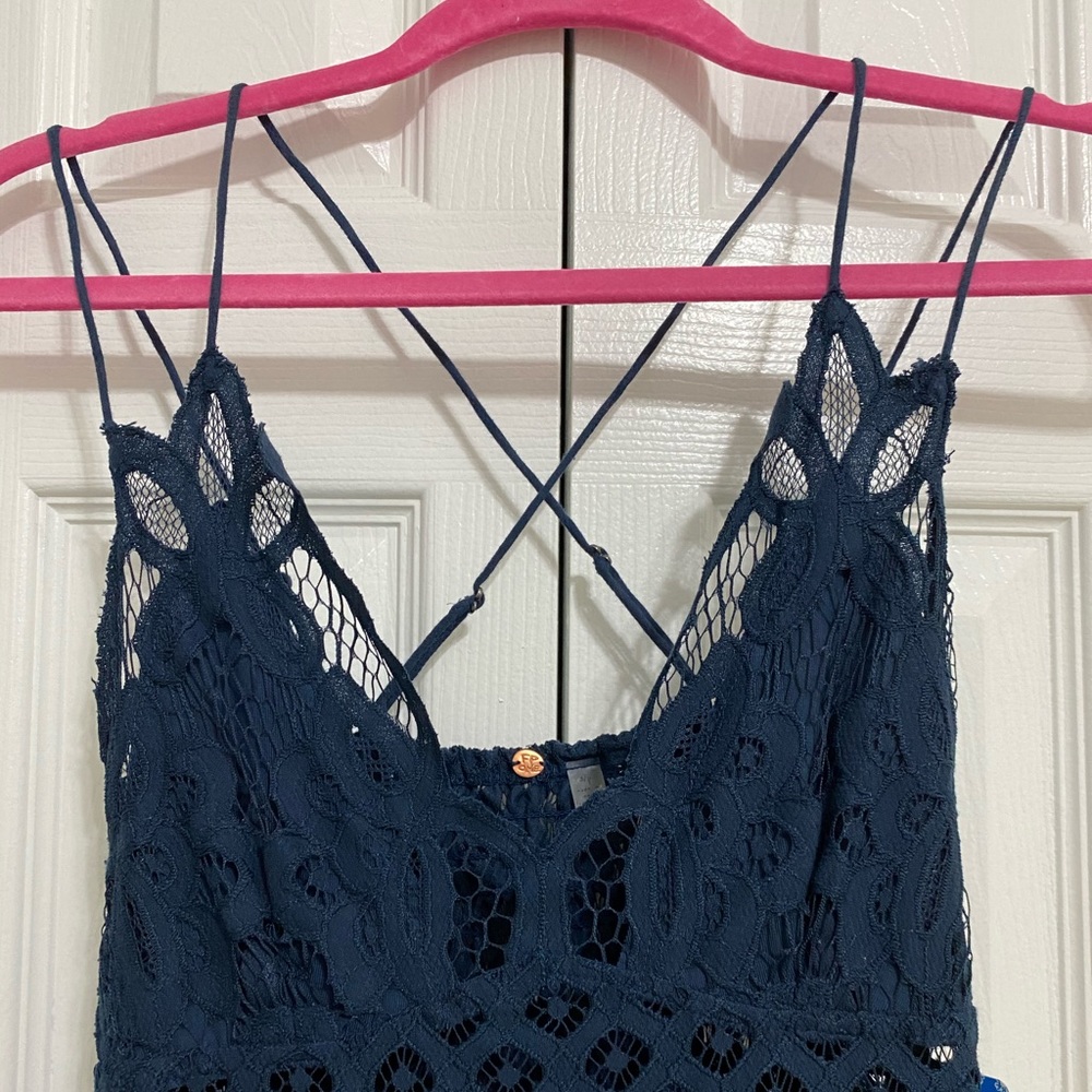 Free People Adella Burnout Velvet Slip - Picture 10 of 11